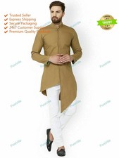 Indian Clothing Handmade Kurta Fashion Shirt Mens Kurta Cotton New Dress