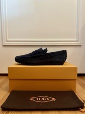 mocassini uomo 42,5 di Tods nuovi € 495,- / blu scuro