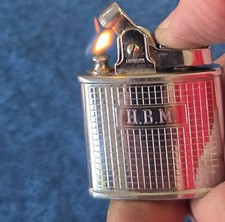 Vintage Ronson Standard Lighter Silver Tone -...