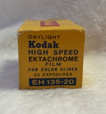 Kodak High Speed Ektachrome Color Reversal Film - EH135-20 - Jan 1972