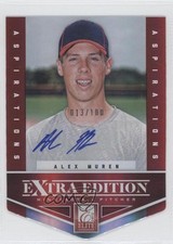 2012 Elite Extra Edition Aspirations Die-Cut Signatures Alexander Muren Auto 0p8
