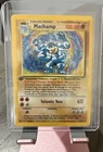 pokemon tcg machamp base set 1st edition holo rare 8/102 100hp english