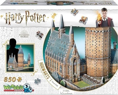 WREBBIT-PUZZ 3D Harry Potter Hogwarts Great Hall Puzzle