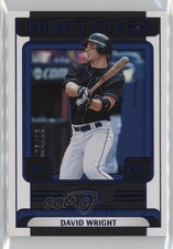 2024 Panini Three and Two Draft Class Blue 3/15 David Wright #4 0hw6