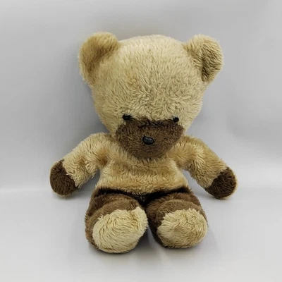 Ours En Peluche Ancien ADRIEN - Taille 60cm - Couleur Beige/doré - Bon état