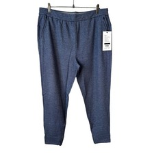 NWT Ministry of Supply Women's Fusion Terry Jogger Pants Indigo Heather Size XXL