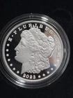 2023 P Silver Morgan Dollar Proof w/ Box & COa