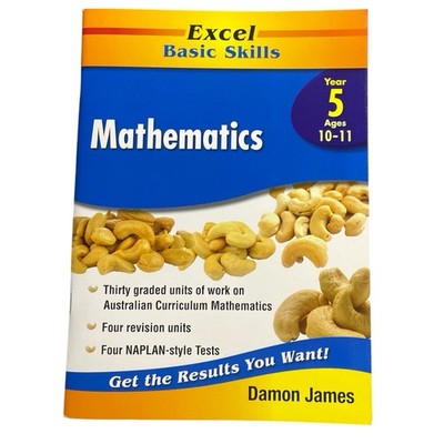 Excel Basic Skills Mathematics Year 5 Ages 10-11 School Practice Exam Tests Book