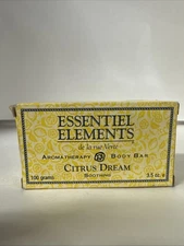 Essential Elements Citrus Dream Soothing 3.5oz Body Bar Soap