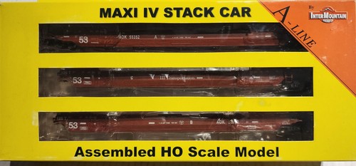 Coche apilable A Line By InterMountain escala HO Maxi IV Late Arkansas Oklahoma #55352 | Zustand: New