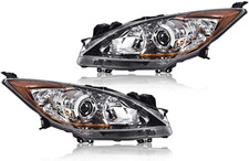 Headlamp Left Right Headlight Assembly for Mazda 3 3 Sport 2013 2012 2011 2010