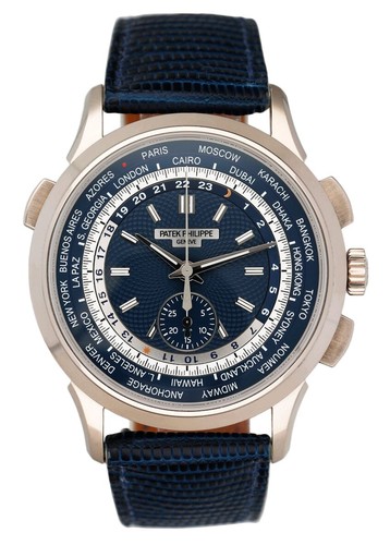 Patek Philippe Complications World Time 5930G Mens Watch Box P...
