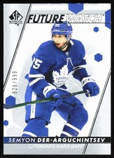 2022-23 SP Authentic Future Watch Semyon Der-Arguchintsev Rookie Toronto Maple