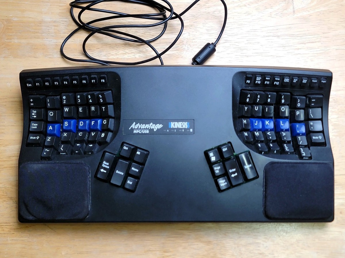 Kinesis KB500USB-blk Advantage MPC/USB Contoured Ergonomic USB 