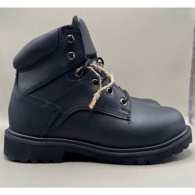 Dexter Steel Toe Men's Work Boots Black Lace-Up Oil-Resistant