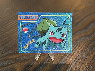 2024 Pokemon Last Evolution Sticker #Em7 Bulbasaur Blue Limited Edition Foil