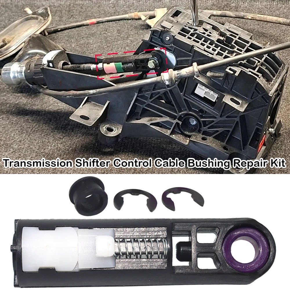 For Toyota RAV4 Transmission Shifter Control Cable Bushing Repair Kit 06 - 25 AT