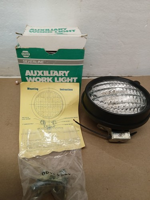 #ad Vintage NAPA Silverline Auxiliary Work Light Tractor Truck Farm w Box $45.00