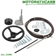 ALL-CARB SS13716 Boat Rotary Steering System Outboard Kit Steering Cable 16 Feet