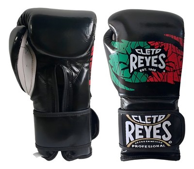 CLETO REYES ボクシンググローブ ブラック　16oz Cleto Reyes Boxing Gloves 16oz Black Tricolor Training