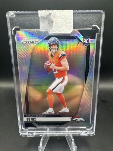 2024 Panini Prizm - Rookies Bo Nix #309 Silver Prizm (RC)