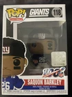Funko Pop! Vinyl: Saquon Barkley #118 - NY Giants - NFL - Blue Jersey