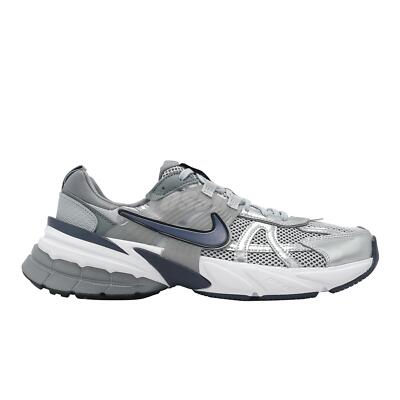 Nike V2K Run Wolf Grey Midnight Navy Men Unisex Casual Shoes