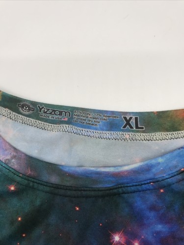 Yizzam T-Shirt Youth X-Large Galaxy AOP Space Stars..#20788 - Picture 2 of 6