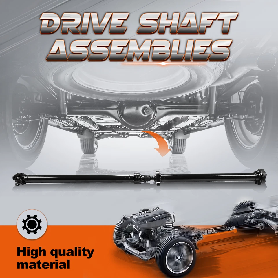 Drive Shaft Prop Shaft Assembly Rear 493002B500 For 2007-09 Hyundai Santa Fe AWD Foto 3 de 4