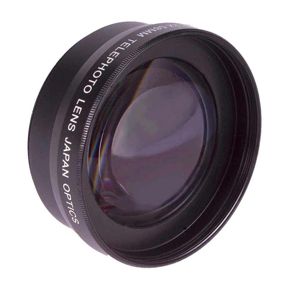 WIDE ANGLE MACRO LENS + TELEPHOTO ZOOM LENS + HD FILTER KIT FOR Lumix DMC-FZ300 - Image 3 of 4
