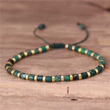 Natural Stone Jasper Tube Beads Choker Necklace Bracelet Hoop Earrings