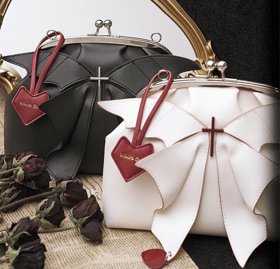 Devil Wing Handbags Gothic Style Crossbody Shoulder Bag Lolita