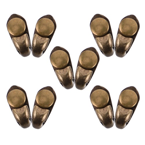 10 Pcs Shoelace Hook Buckle Hole Boot Hooks for Pulling on Boots - Picture 7 of 12