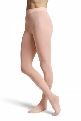 Bloch Contoursoft TO981 Footed Ballet/Dance tights in Pink.