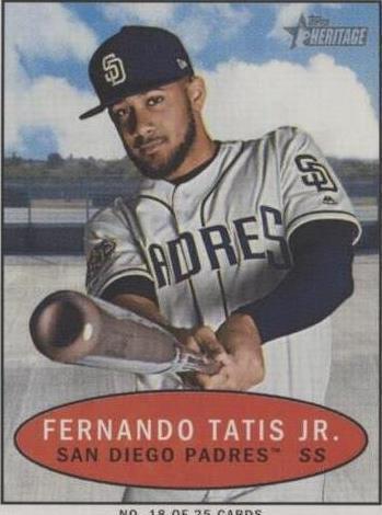 2020 Topps Heritage - Fernando Tatís Jr. #18 - 1 of 1