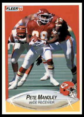 1990 Fleer #204 Pete Mandley Kansas City Chiefs