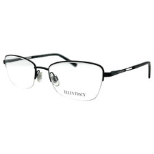 ELLEN TRACY - GIZA BLACK 50/17/130 - NEW Authentic WOMEN EYEGLASSES Frame