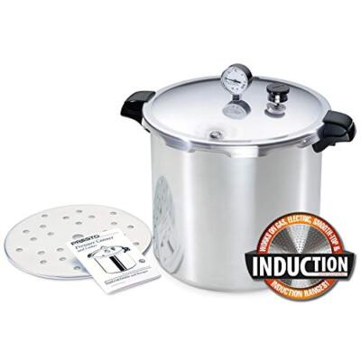 Presto 01784 23 qt Pressure Canner with Induction Base for Presto 01784 23 qt Pressure Canner with Induction Base for