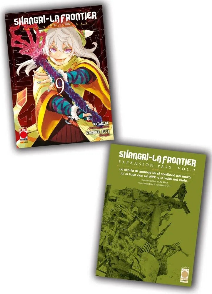 Shangri-La Frontier N° 9 - Expansion Pass - Planet Manga - Panini Comics - ITA