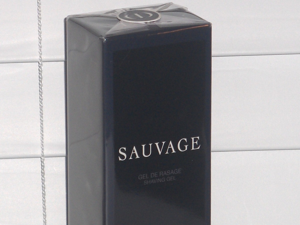 専用 まとめ売り　Dior SAUVAGE SHAVING GEL Brand New Men's Christian Dior 'Sauvage' Shaving Gel 4.2 Oz