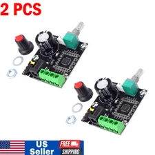2pk PAM8610 Amplifier Board Module Class Dual Power Audio Amplifier 12V & Delay