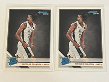 2019-20 Panini Donruss Nicolas Claxton Rated Rookie #229 RC Lot