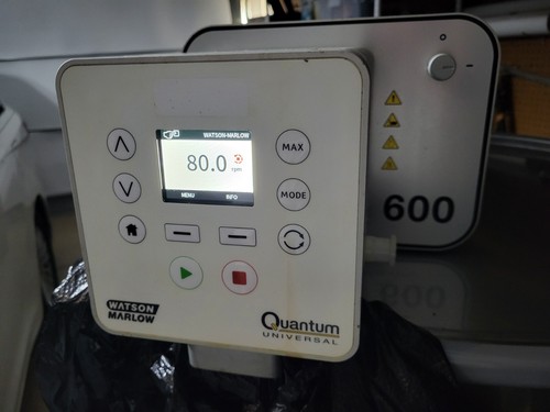 Watson Marlow Quantum 600 Peristaltic Pump - High Performance Bioprocessing