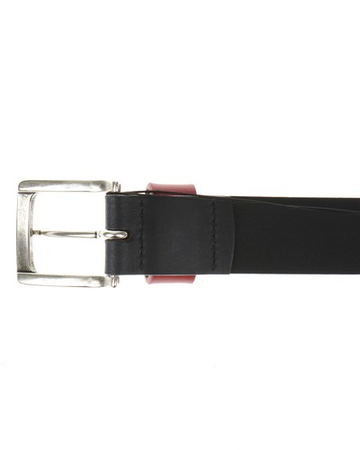 Cinturón Emporio Armani Cuero ITALIA Hombre Negro Y4S198 YDD4G 83365 Talla 110 OFERTA - Imagen 4 de 11