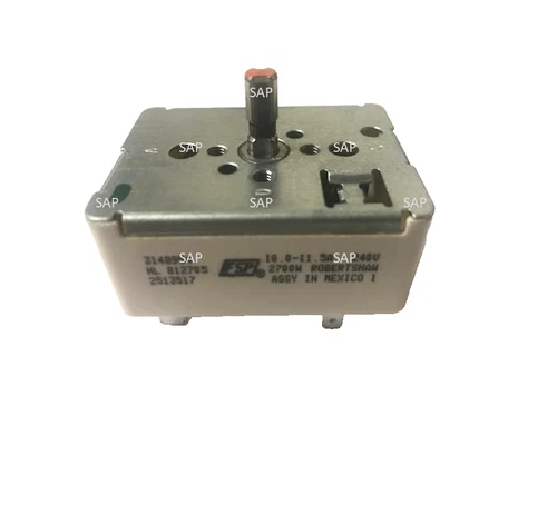 3148954 Surface Unit Burner Switch for Whirlpool 2700W  10.0-11.5A 812705 240V