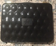 Glo Tech Beauty Case With LED Mirror Black