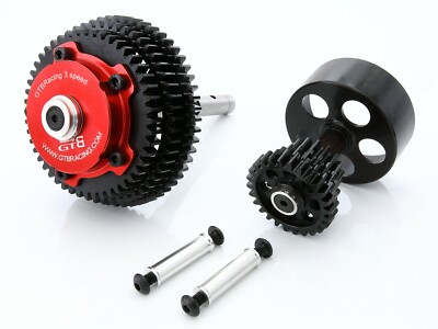GTB Three 3 Speed Metal Gear Transmission Kit II for RC 1/5 HPI KM
