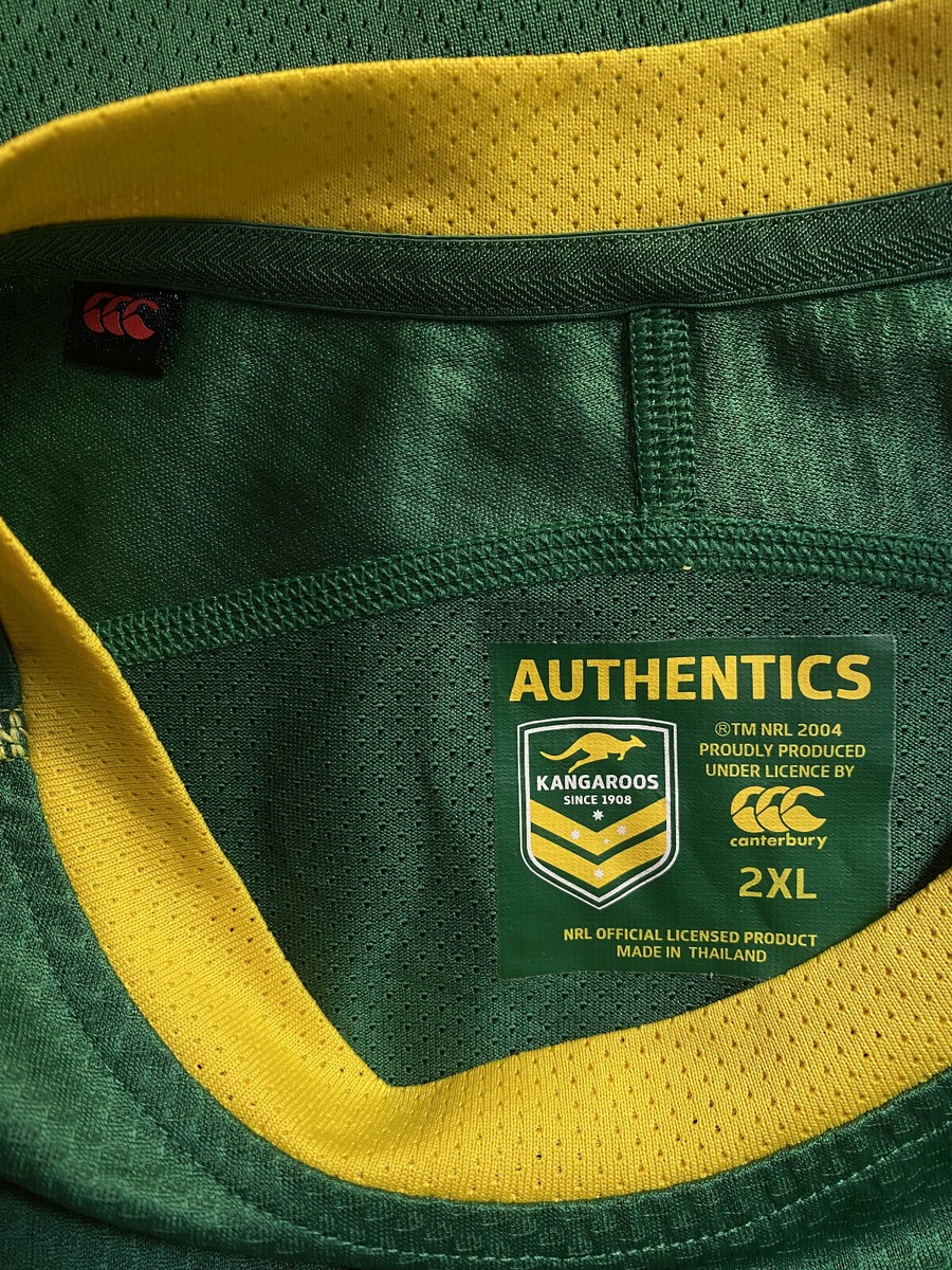 Maillot Training équipe Australie Kangaroos PM's XIII Rugby - M Homme Occasion