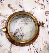 Porthole Antique Brass window porthole window Heavy cabal ship Porthole