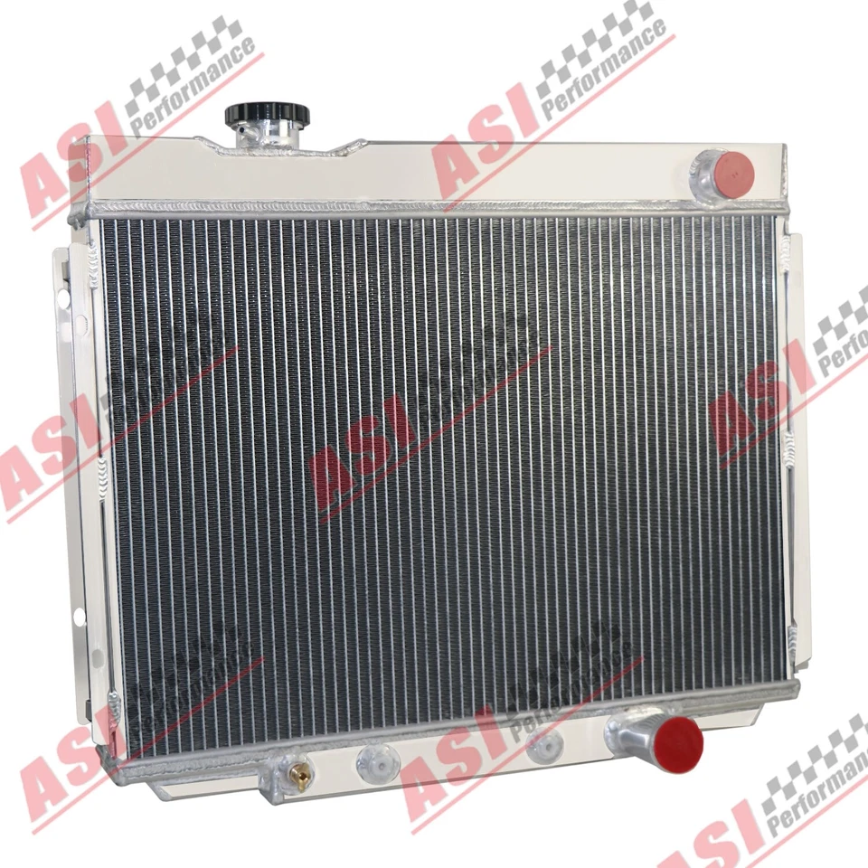 3 ROW Aluminum Radiator for 1964-1966 1965 Ford Galaxie Small Block 4.3L 6.4L V8 Foto 2 de 4